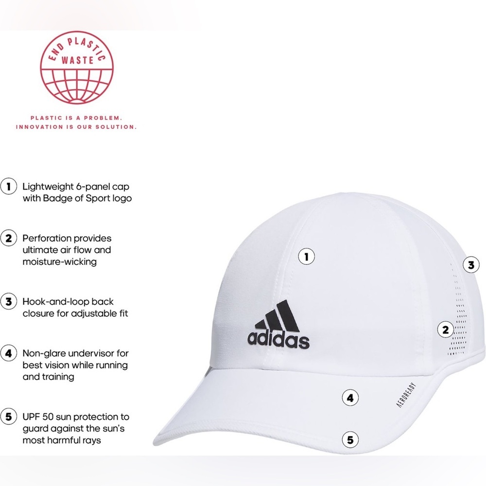 adidas Men's Superlite II Cap - Picture 5 of 10